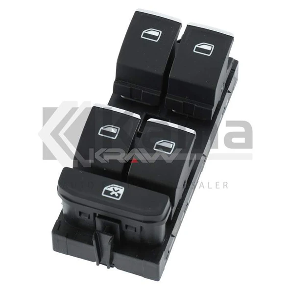 5G0959857A-5G0959857G CAM AÇMA DÜĞMESİ SOL VW GOLF-7 / PASSAT 13- İTHAL