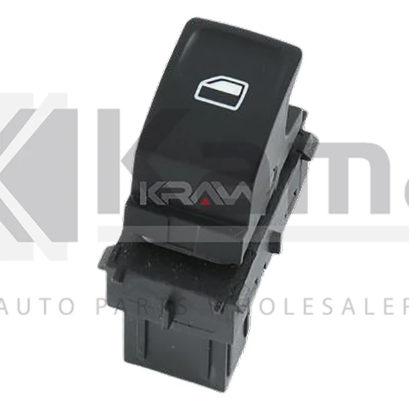 5G0959855D-5G0959855K CAM AÇMA DÜĞMESİ (TEKLİ) VW GOLF-7 / PASSAT / POLO / SKODA SUPERB / SEAT LEON / ALTEA 12- İTHAL