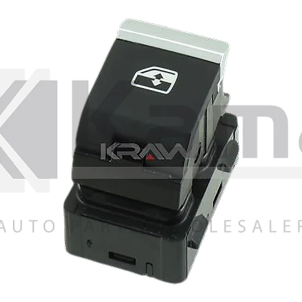 4M0959855 CAM AÇMA ANAHTARI (TEKLİ) (KROM) AUDI A4 / A5 / Q5 / Q7 15- İTHAL