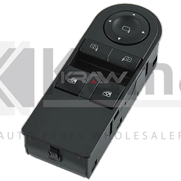 6240449 CAM AÇMA ANAHTARI ÖN SOL (İKİLİ) OPEL ASTRA-H 04- / ZAFIRA-B 05- İTHAL ürün görseli