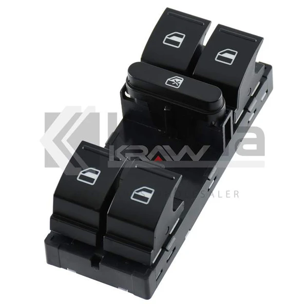 1Z0959858B CAM AÇMA ANAHTARI SOL (DÖRTLÜ) SKODA SUPERB / FABIA / OCTAVIA-I İTHAL