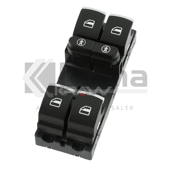 7P6959857 CAM AÇMA ANAHTARI SOL (DÖRTLÜ) VW TOUAREG / SHARAN / ALHAMBRA İTHAL
