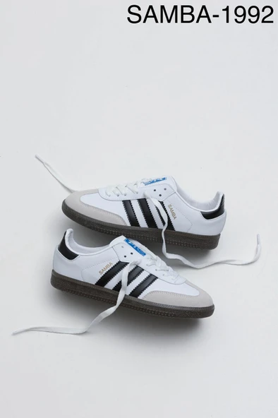 ADİDAS SAMBA BEYAZ SİYAH ürün görseli