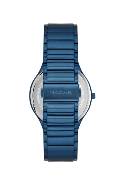 SAFİR CAM MAVİ ERKEK KOL SAATİ NC17-2960018-LLM ürün görseli 1