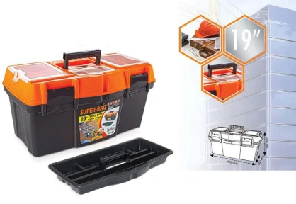 Super Bag 19 İnç Power Plastik Takım Çantası Organizerli - Resim 2