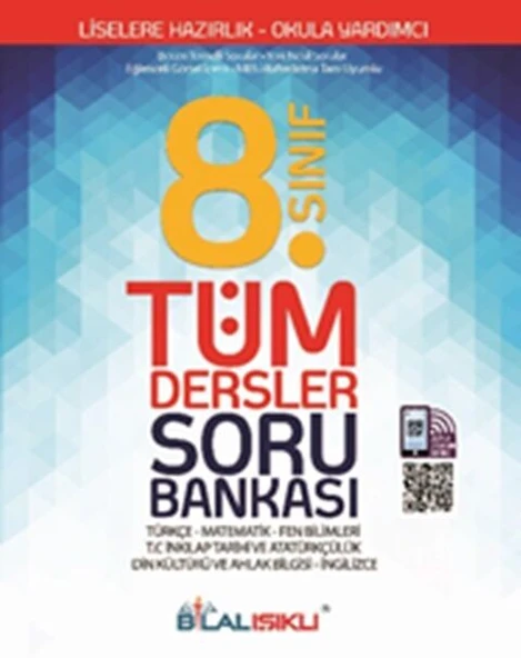 Bilal Işıklı Yayınları 8.Sınıf Tüm Dersler Soru Bankası