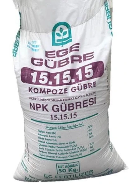 Kompoze Gübre 15 15 15 NPK Süper Kompoze Gübre (3x15) - 5 KG