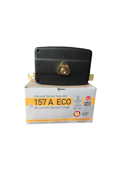Kale 157-A Eco Trajlı Kilit Oval 70 mm Kilit - 2