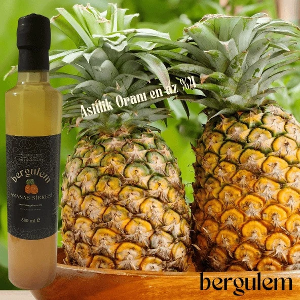 Neşe Natural Bergulem Ananas Sirkesi 500 ml