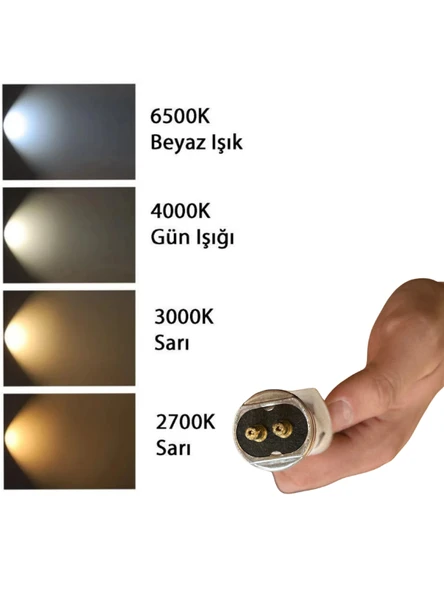 (10 Adet) 13W 827 2700K (Sarı Işık) G5 Duylu T5 Floresan - 4