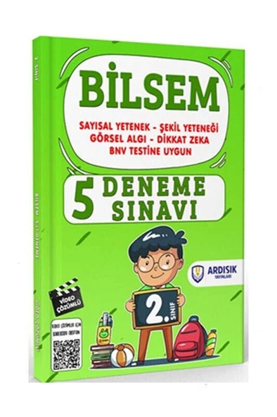 2. Sınıf 5 li Bilsem Deneme Sınavı Tamamı Video Çözümlü Ardışık Yayınları