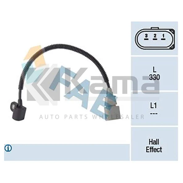 03G957147C EKSANTRİK DEVİR SENSÖRÜ VW GOLF / JETTA / PASSAT / AUDI A3 / A4 / A6 / SKODA OCTAVIA / SUPERB İTHAL