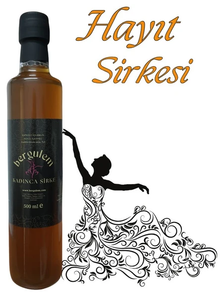 Neşe Natural Bergulem Kadınca Hayıt Sirkesi 500 ml - 3