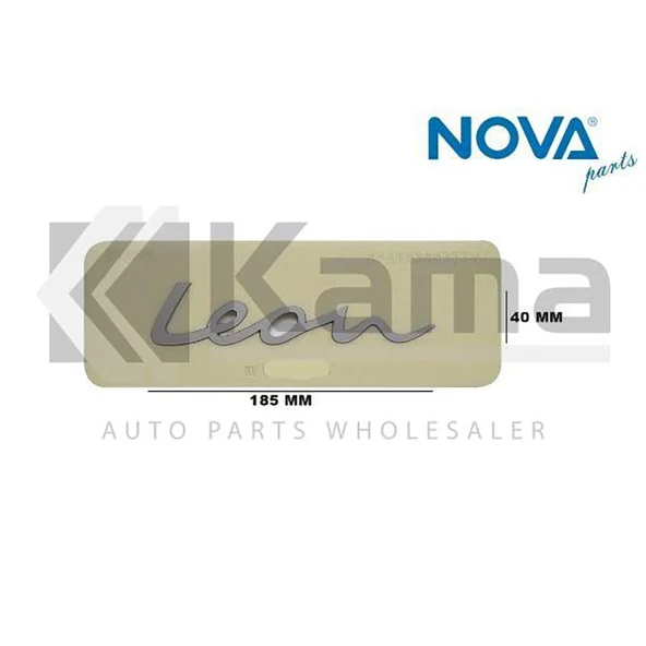 5FA853687 YAZI (LEON) (GÜMÜŞ) SEAT LEON İTHAL - 1