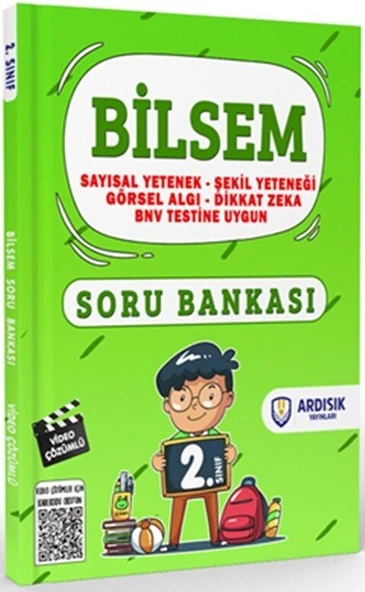 2. Sınıf Bilsem Soru Bankası Tamamı Video Çözümlü Ardışık Yayınları