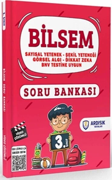 3 . Sınıf Bilsem Soru Bankası Tamamı Video Çözümlü Ardışık Yayınları