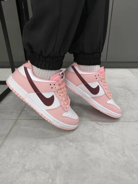 Nike Dunk Low GS DO6485-600 Kadın Sneaker Spor Ayakkabı - 4