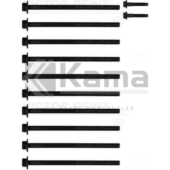 55598493 SİLİNDİR KAPAK SAPLAMA TAKIMI OPEL (A1.6DTH) (DİZEL) İTHAL ürün görseli