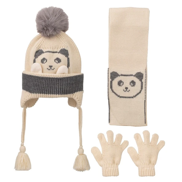 Kışlık Erkek Çocuk 3 lü Set 1-4 Yaş Arası