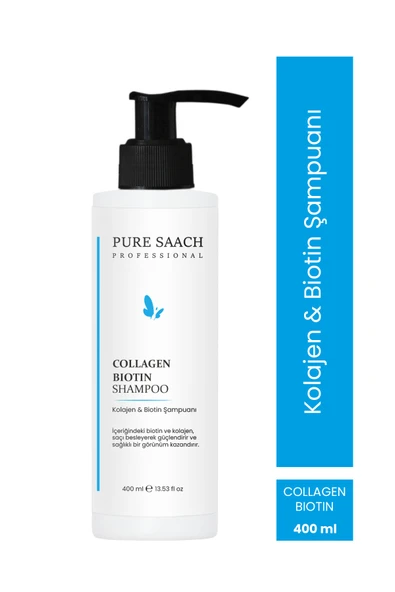 PURE SAACH PROFESSİONAL COLOGGEN&BİOTİN SHAPOO&KERATİN SAÇ BAKIM KREM - 3