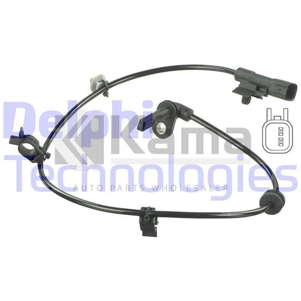 1247166 ABS DEVİR SENSÖRÜ ARKA OPEL ASTRA-J 10- / CASCADA 13- / CHEVROLET CRUZE J300-J305 SEDAN-HB 09- İTHAL ürün görseli 1