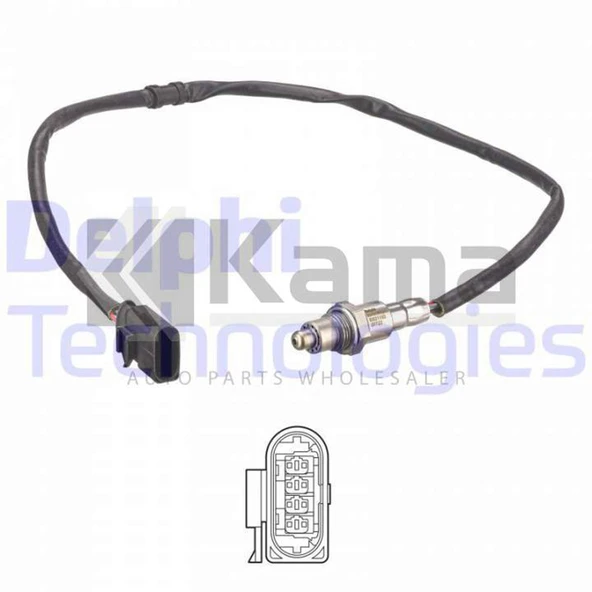 04C906262K OKSİJEN SENSÖRÜ VW POLO / SEAT IBIZA / SKODA FABIA 14- İTHAL