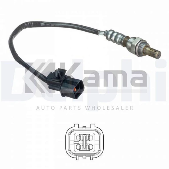 96419955 OKSİJEN SENSÖRÜ ALT CHEVROLET KALOS (1.4) 03- / AVEO T250-255 (1.4) 05- İTHAL