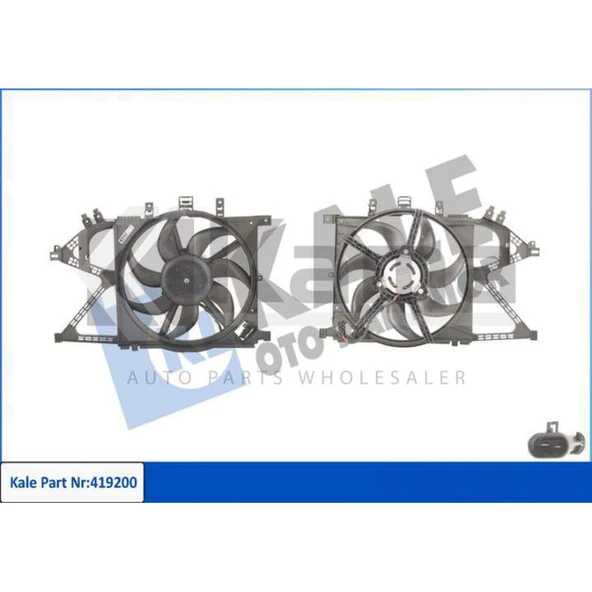 1341331 RADYATÖR FAN MOTORU OPEL CORSA-C (Z1.2XE/Z1.4XE/Z1.6SE) 01- İTHAL
