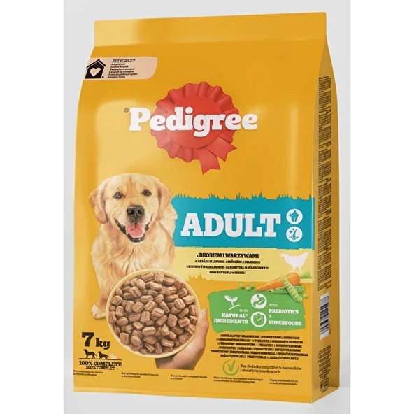 Pedigree Kümes Hayvanlı Ve Sebzeli Köpek Maması 7 kg
