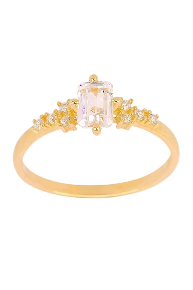 Cigold Tektaş Yüzük 14 Ayar Altın 1.62 Gr OA-K21301029096