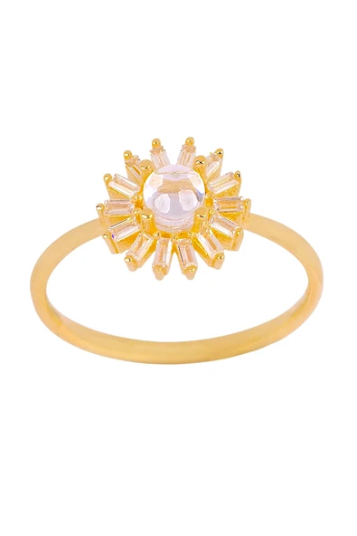 Cigold Tektaş Yüzük 14 Ayar Altın 1.97 Gr OA-K21401029101