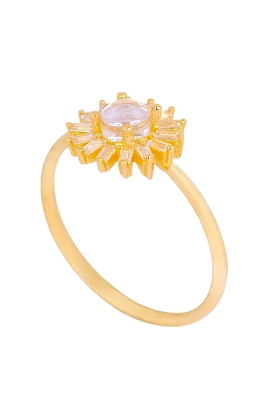 Cigold Tektaş Yüzük 14 Ayar Altın 1.97 Gr OA-K21401029101 - 4