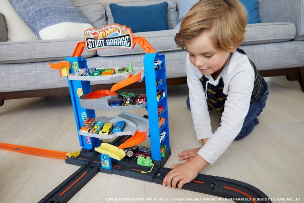 Hot Wheels Maceraya Başlangıç Garajı, 4 Katlı, 3-8 Yaş Arası Çocuklar İçin GNL70 - 2