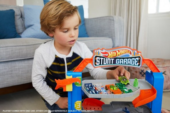 Hot Wheels Maceraya Başlangıç Garajı, 4 Katlı, 3-8 Yaş Arası Çocuklar İçin GNL70 - 3