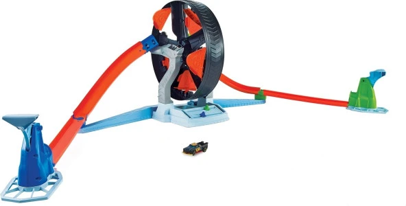 Hot Wheels Dönen Tekerlek Macerası Yarış Seti GJM77