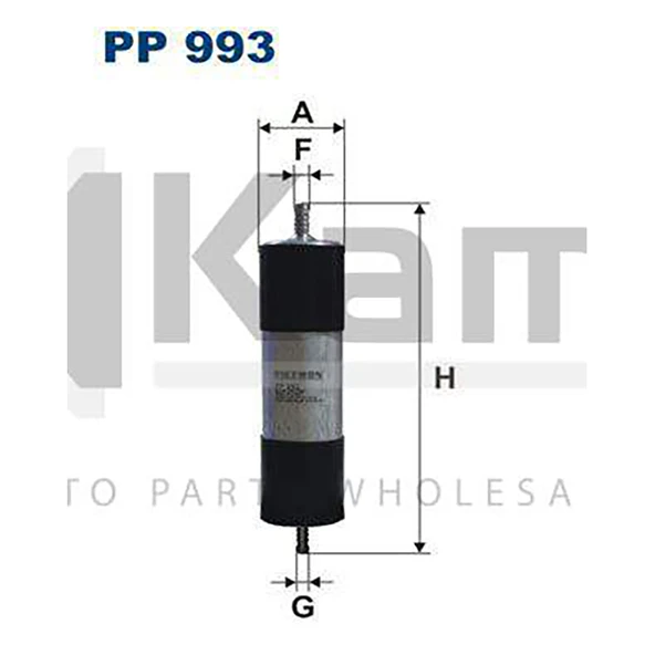 4F0127401F MAZOT FİLTRESİ AUDI A6 (CAHA / CAGB 2.0 TDI) 08- İTHAL