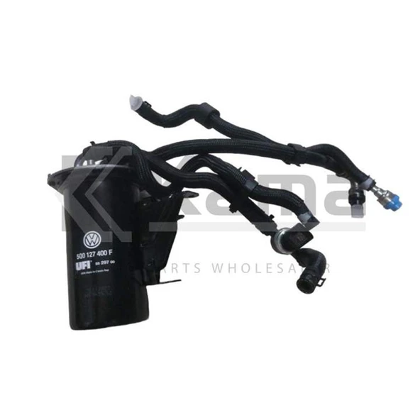 5Q0127401 Kampanya MAZOT FİLTRESİ KOMPLE + BORULU SET VW GOLF-7 / PASSAT / TIGUAN / CADDY / AUDI A3 / SEAT LEON (CKFC / CLHA / CRBC / CRKB / CAYD / CRLB / İTHAL ürün görseli 1