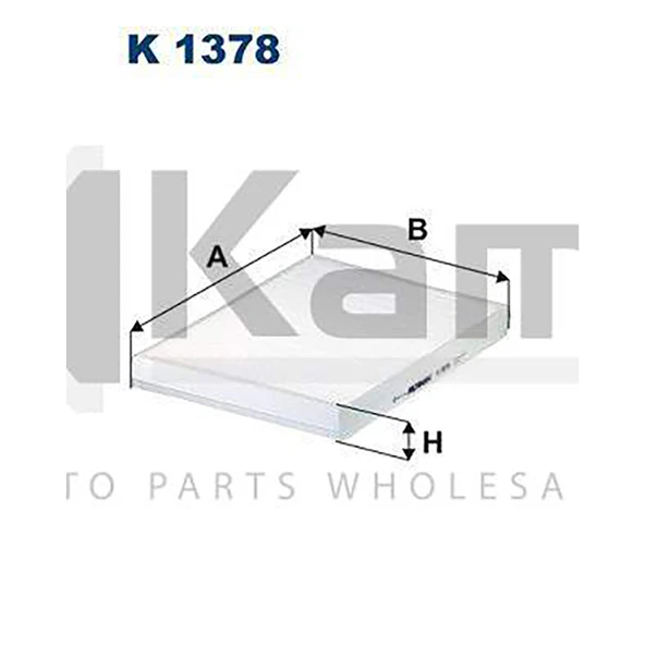 4M0819439-8W0819439 POLEN FİLTRESİ AUDI A4 / A5 / Q7 15- İTHAL