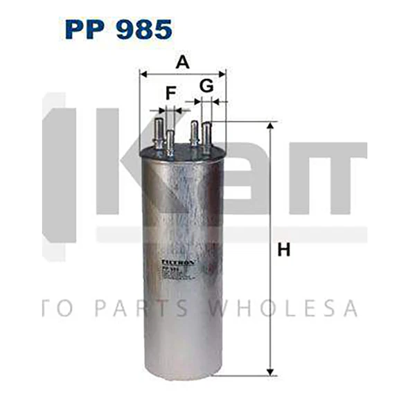 7H0127401B-7H0127401A MAZOT FİLTRESİ (4 ÇIKIŞLI) VW TRANSPORTER-T5 / TOUAREG (AXB/AXD/BAC/CAAA/CAAB/CAAC/CAAD 1.9TDI/2.0TDI/2.5TDI) 04- İTHAL
