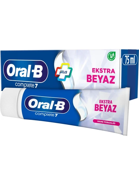 Oral-B Complete 7 Ekstra Beyaz Diş Macunu 75 Ml
