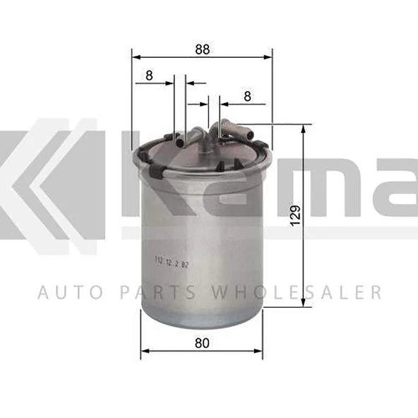 6Q0127401F MAZOT FİLTRESİ VW POLO / SEAT CORDOBA / SKODA FABIA (BNV/BNM/CAYB/CAYC/1.4TDI/1.6TDI) 01- İTHAL