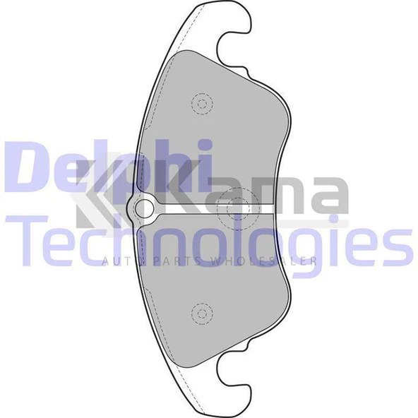 8K0698151D FREN BALATASI ÖN AUDI A4 / A5 / A6 / A7 / Q5 08- İTHAL ürün görseli 1