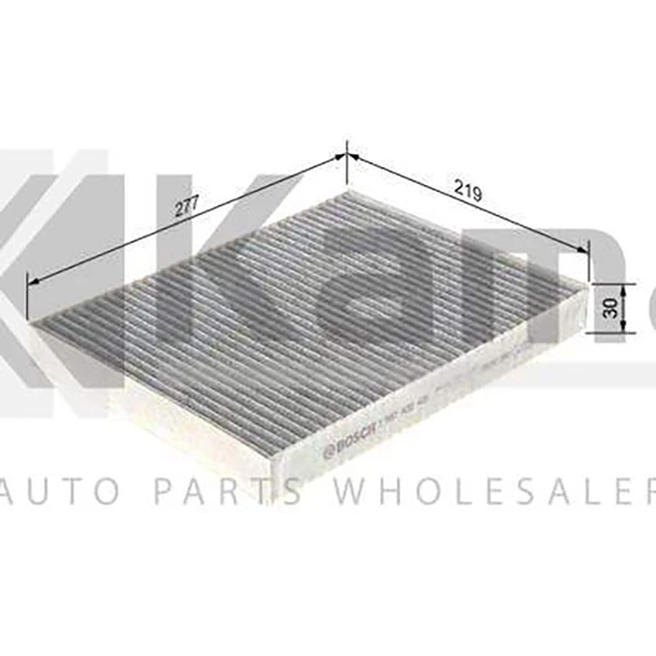 7H0819631A POLEN FİLTRESİ (KARBONLU) VW TRANSPORTER-T5 / TRANSPORTER-T6 / AMAROK / TOUAREG / AUDI Q7 / PORSCHE CAYENNE 97-00 İTHAL