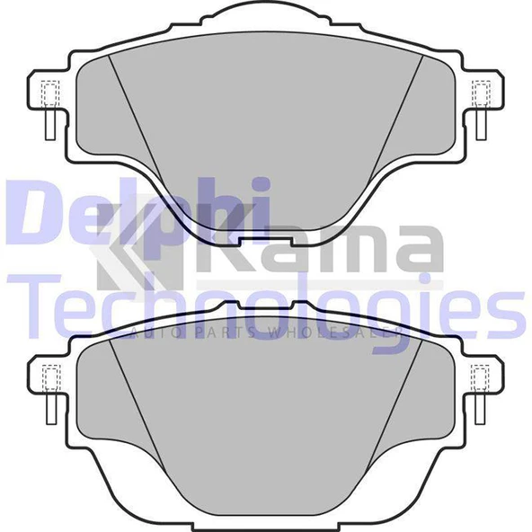 95525386 Kampanya FREN BALATASI ARKA (290MM) OPEL GRANDLAND-X 18- / PEUGEOT 3008-II 16- / 5008 17- İTHAL ürün görseli 1