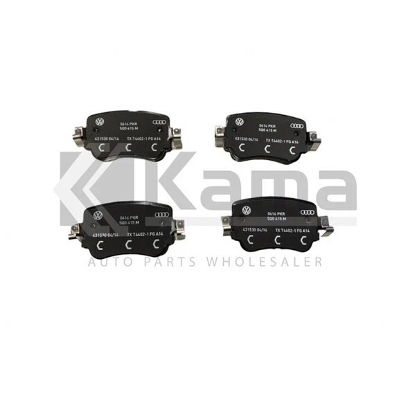5Q0698451F FREN BALATASI ARKA (OEM) VW CADDY-4 15- / SHARAN 15- / AUDI A1 15- / Q3 15- İTHAL