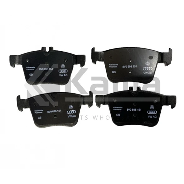 8V0698451 FREN BALATASI ARKA (OEM) VW GOLF-7 / PASSAT / AUDI A3 / SEAT LEON 13- İTHAL