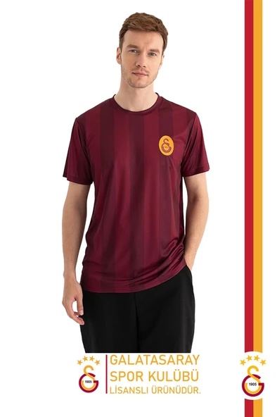 Galatasaray Orijinal Lisanslı Match Day T-Shirt Gs Aslan Baskılı Hediyelik Ahşap Kutulu - Resim 8