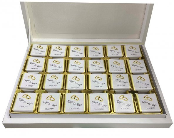 Melodi İsimli Söz Çikolatası 72 Adet - 2