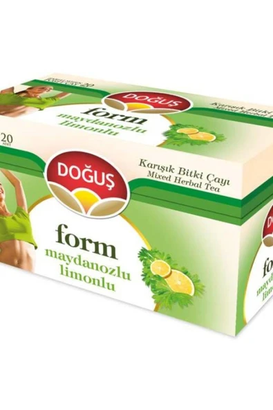 Doğuş Form Maydanozlu Limonlu Bitki Çayı 20'li 12 Adet