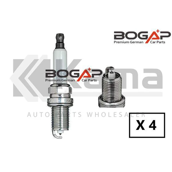 101905631H-06H905601A ATEŞLEME BUJİSİ (TEK TIRNAK PLATİNYUM) (4 ADET) VW PASSAT / AUDI A4 / A5 / A6 / TIGUAN (CDHA/CABB/CDHB/1.8TFSI/2.0TFSI) 08- İTHAL